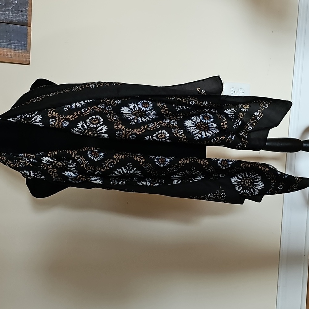 Blockprint Floral Wrap/scarf